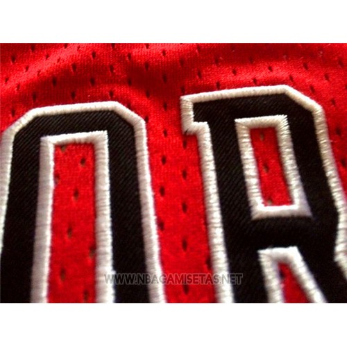 Camiseta Michael Jordan NO 23 Rojo Negro